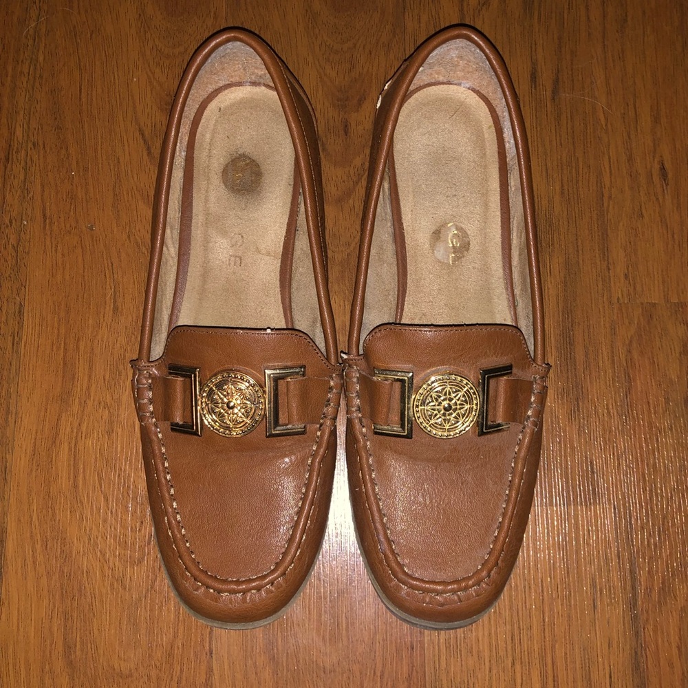Leather Loafers - Womens size 8